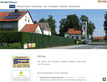 Tablet Screenshot of bayregio-olching.de